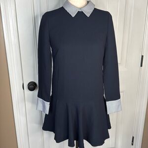 Mixxo long sleeve dress Size small / navy